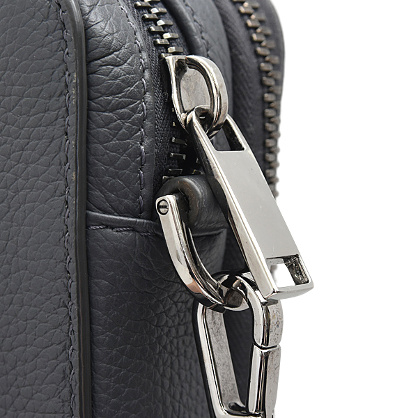 クリスチャンディオール バッグ ユニセックス アトリエ ミニショルダーバッグ レザー ダークグレー Christian Dior 2DSBC119 中古