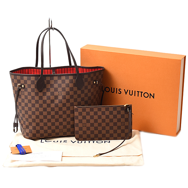 ルイヴィトン バッグ ユニセックス ダミエ ネヴァーフルMM スリーズ Louis Vuitton N41358 未使用展示品