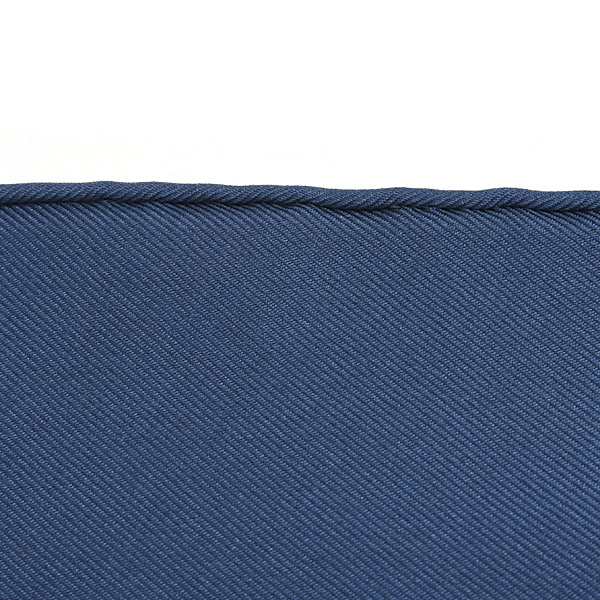 エルメス スカーフ レディース カレ90 BRIDES DE GALA 式典用馬勒 馬具 大判 シルク ネイビー×ホワイト HERMES 中古