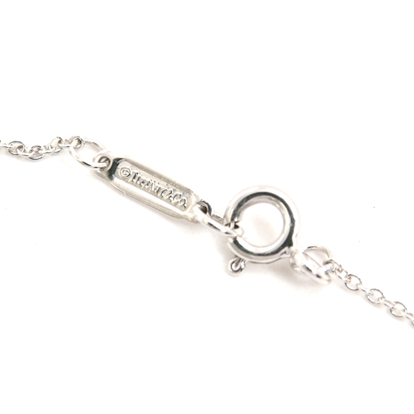 ティファニー ネックレス レディース リターントゥティファニー ハート ダイヤ ネックレス ホワイトゴールド TIFFANY 750WG 中古