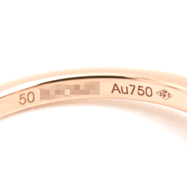 カルティエ 指輪 レディース バレリーナ ダイヤ リング D0.26ct 50号 ピンクゴールド Cartier 750PG 中古