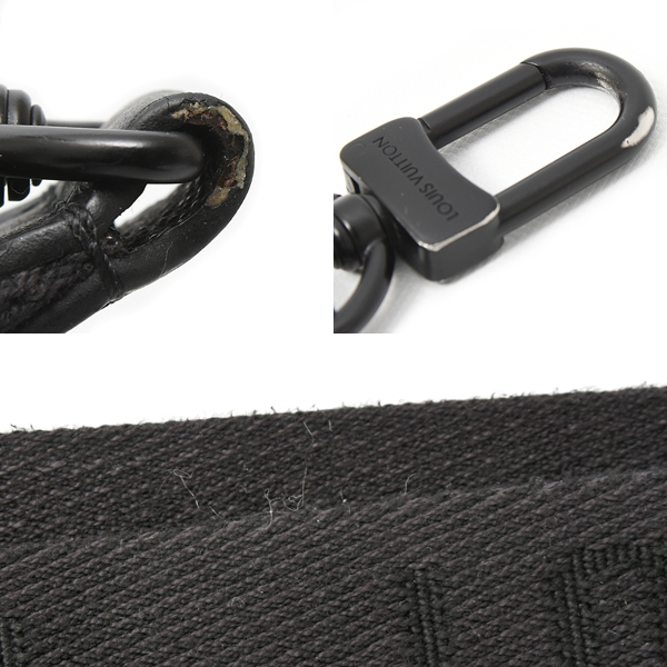 ルイヴィトン バッグ メンズ レディース LV アエログラム アルファ ウェアラブル ウォレット ショルダーバッグ ノワール M59161 Louis Vuitton 中古