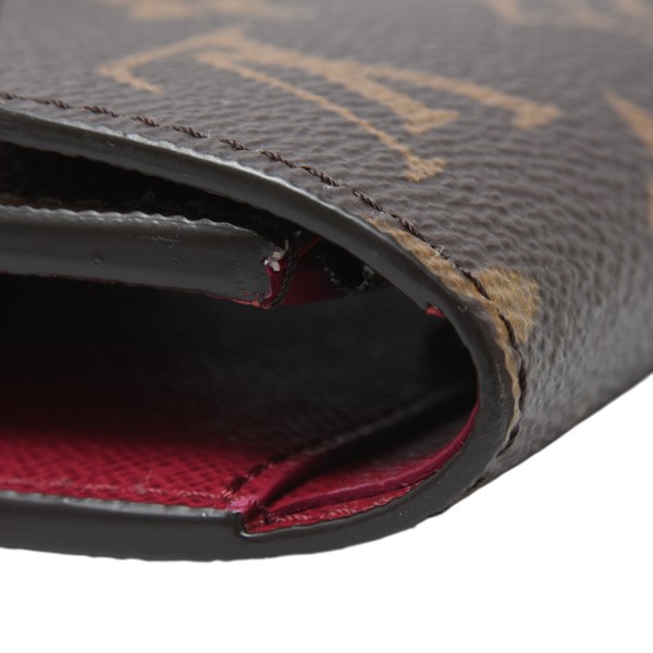 ルイヴィトン 財布 レディース モノグラム ポルトフォイユヴィクトリーヌ 2つ折り財布 フューシャ Louis Vuitton M41938 未使用展示品