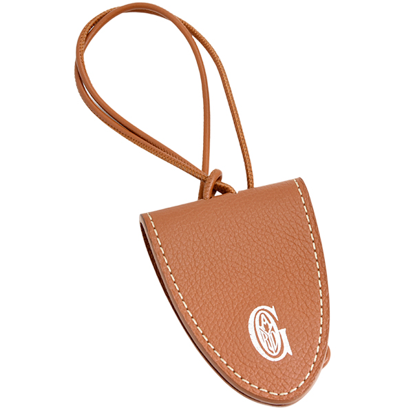 ゴヤール ブランド小物 ユニセックス クロ ユニバーサル バッグクリップ ブラウン レザー GOYARD 中古