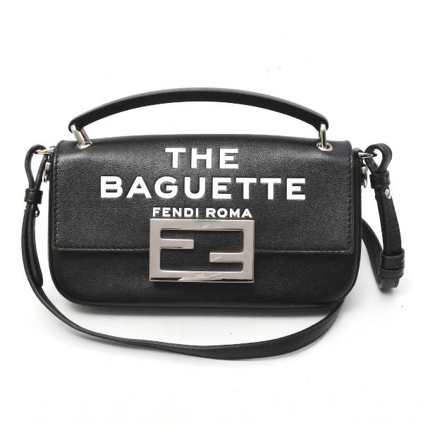 フェンディ バッグ レディース フォンバケット マークジェイコブス ショルダーバッグ レザー ブラック 7AS142 MARC JACOBS FENDI 中古