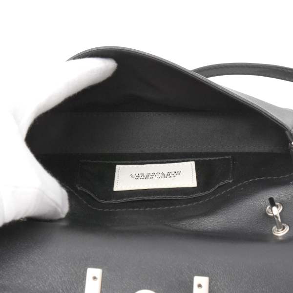 フェンディ バッグ レディース フォンバケット マークジェイコブス ショルダーバッグ レザー ブラック 7AS142 MARC JACOBS FENDI 中古