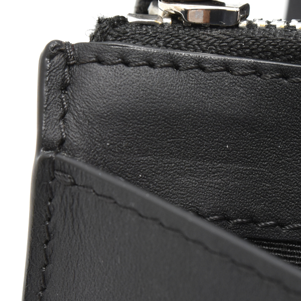 バーバリー 財布 メンズ キャベンディッシュ ロンドチェック 二つ折り 長財布 PVC ブラック系 8014479 BURBERRY 中古