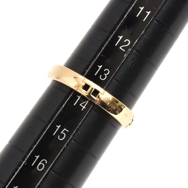 エルメス 指輪 レディース エヴァー ヘラクレス リング 54号 イエローゴールド HERMES 750YG 中古