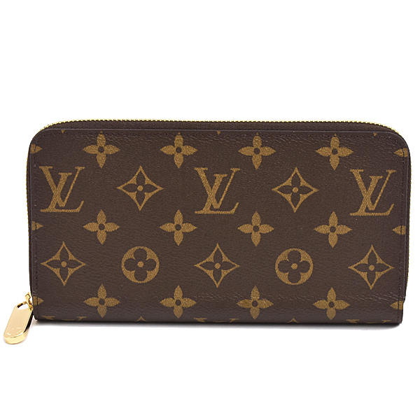 ルイヴィトン 財布 レディース モノグラム ジッピー・ウォレット 長財布 コクリコ レッド Louis Vuitton M41896 未使用展示品