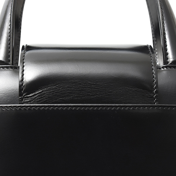 ブルガリ バッグ レディース ブルガリブルガリ ミニハンドバッグ ショルダー レザー ブラック BVLGARI 中古