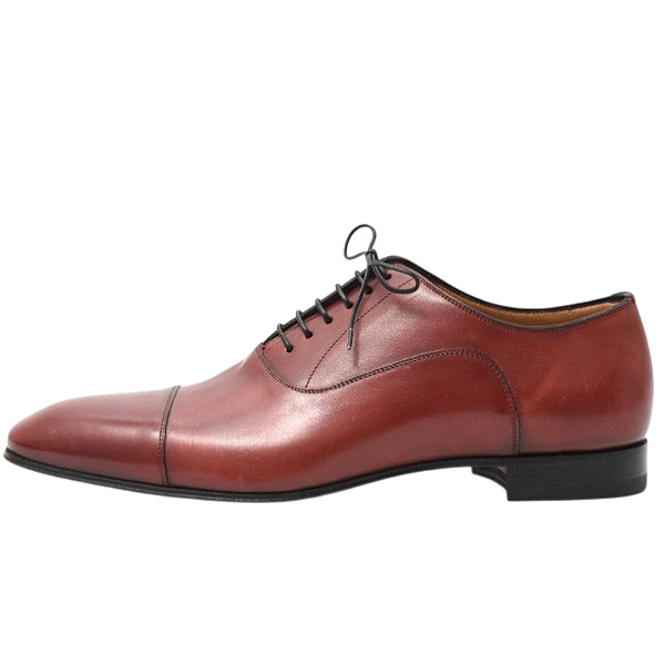 クリスチャンルブタン 靴 メンズ グレゴ ドレスシューズ ローファー 革靴 42 27cm レザー ブラウン Christian Louboutin 中古