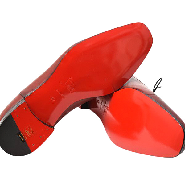 クリスチャンルブタン 靴 メンズ グレゴ ドレスシューズ ローファー 革靴 42 27cm レザー ブラウン Christian Louboutin 中古