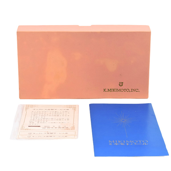 ミキモト ネックレス レディース パール ネックレス 6.1mm～6.5mm珠 ホワイトゴールド MIKIMOTO K14WG 中古