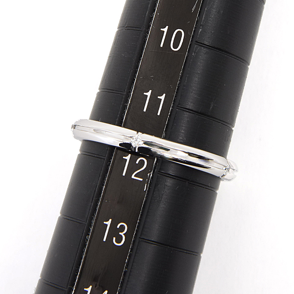 ティファニー 指輪 レディース ストリーメリカ 5P ダイヤ リング 実測サイズ11.5号程度 ホワイトゴールド TIFFANY 750WG K18WG 中古