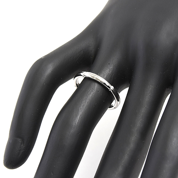 ティファニー 指輪 レディース ストリーメリカ 5P ダイヤ リング 実測サイズ11.5号程度 ホワイトゴールド TIFFANY 750WG K18WG 中古