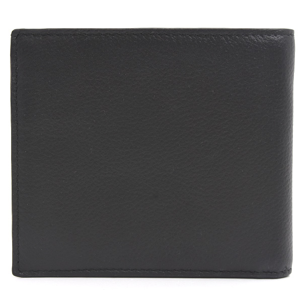 プラダ 財布 メンズ 二つ折り財布 カーフ NERO PRADA 2MO738 中古