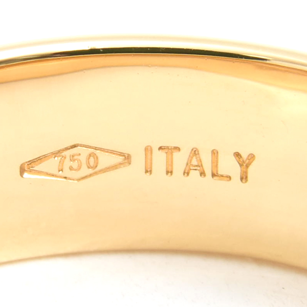 ティファニー 指輪 メンズ アトラス リング 20号 イエローゴールド TIFFANY 750YG 中古