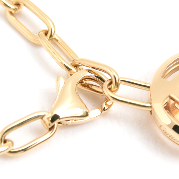 カルティエ ブレス レディース パシャグリッド ブレスレット イエローゴールド Cartier 750YG 中古