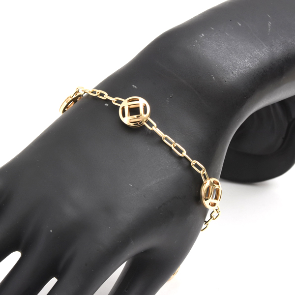 カルティエ ブレス レディース パシャグリッド ブレスレット イエローゴールド Cartier 750YG 中古