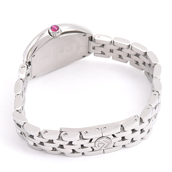 フランクミュラー 時計 レディース ハート トゥ ハート レリーフ リミテッド 電池式 シェル文字盤 日本限定30本 FRANCK MULLER 5002SQZ 中古