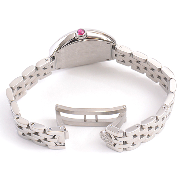 フランクミュラー 時計 レディース ハート トゥ ハート レリーフ リミテッド 電池式 シェル文字盤 日本限定30本 FRANCK MULLER 5002SQZ 中古