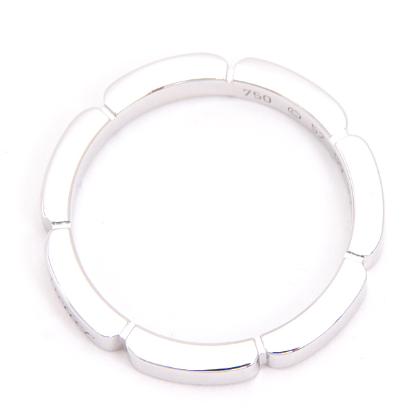 カルティエ 指輪 レディース マイヨンパンテールリング 52号 実寸12号 ホワイトゴールド 750WG Cartier 中古