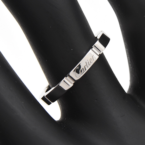 カルティエ 指輪 レディース マイヨンパンテールリング 52号 実寸12号 ホワイトゴールド 750WG Cartier 中古
