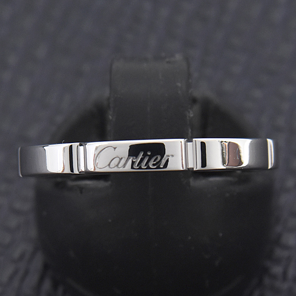 カルティエ 指輪 レディース マイヨンパンテールリング 52号 実寸12号 ホワイトゴールド 750WG Cartier 中古