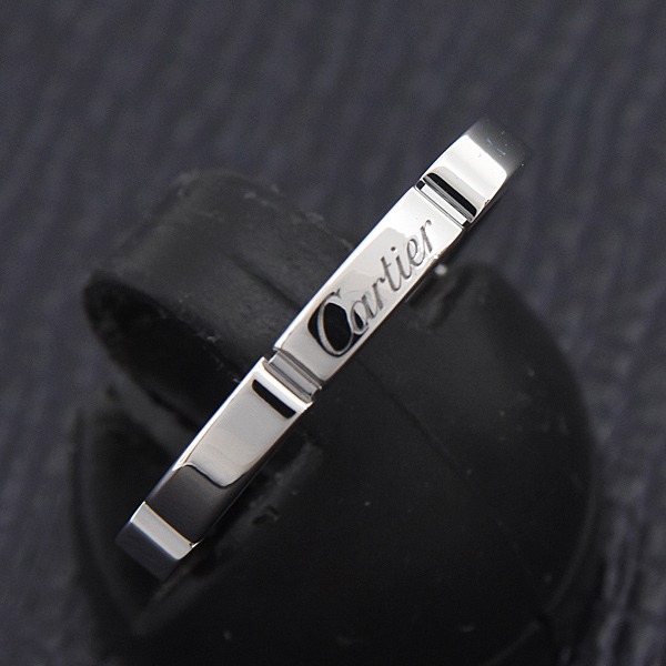 カルティエ 指輪 レディース マイヨンパンテールリング 52号 実寸12号 ホワイトゴールド 750WG Cartier 中古