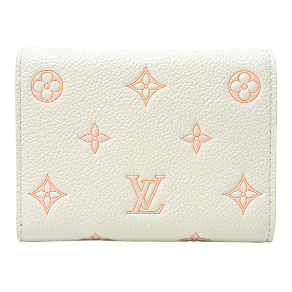 ルイヴィトン 財布 レディース ポルトフォイユ ヴィクトリーヌ 三つ折り モノグラム ミルキーホワイト Louis Vuitton M28299 中古
