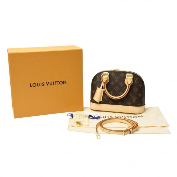 ルイヴィトン アルマBB モノグラム ハンドバッグ ショルダーバッグ 2WAY Louis Vuitton 未使用展示品