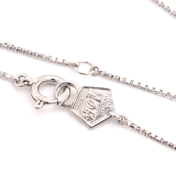 星の砂 レディース ネックレス ドロップモチーフ ダイヤモンド ネックレス D0.41ct プラチナ HOSHI no SUNA PT850×PT900 中古