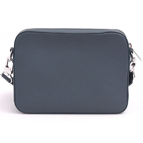 ルイヴィトン バッグ メンズ ファストライン メッセンジャー ショルダーバッグ LVアエログラム グレインレザー ネイビー Louis Vuitton M22611 中古