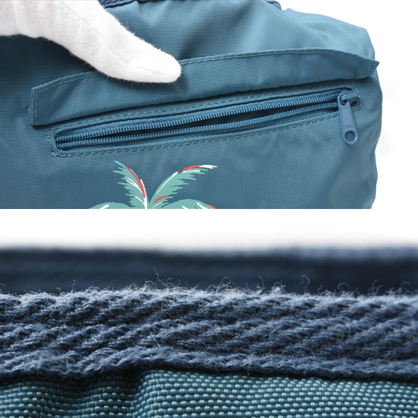 ハンティングワールド バッグ ユニセックス ボルネオ リバーシブル ショルダーバッグ キャンバス×ナイロン HUNTING WORLD 中古