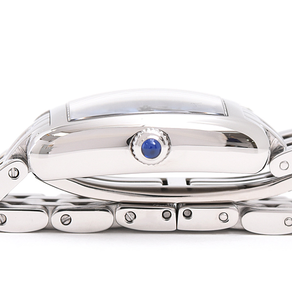 フランクミュラー 時計 レディース トノウ カーベックス インターミディエ 電池式 ブルー文字盤 2252QZ FRANCK MULLER 中古