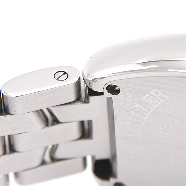 フランクミュラー 時計 レディース トノウ カーベックス インターミディエ 電池式 ブルー文字盤 2252QZ FRANCK MULLER 中古