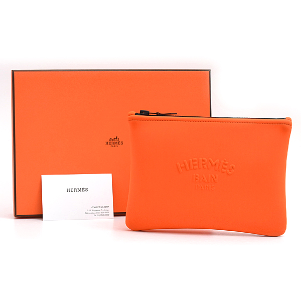 エルメス ブランド小物 メンズ レディース フラットポーチ トゥルース フラット ネオバン PM クラッチバッグ 小物入れ HERMES 未使用展示品