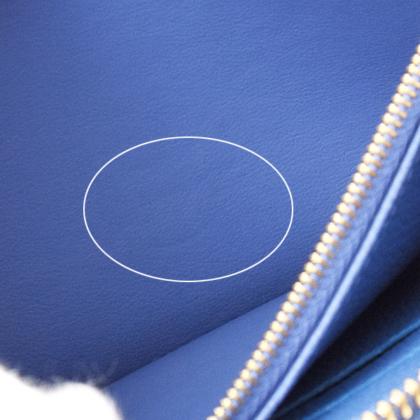 ルイヴィトン 財布 レディース モノグラムアンプラント ジッピーウォレット 長財布 デニムアンクル ブルー系 Louis Vuitton M41857 中古