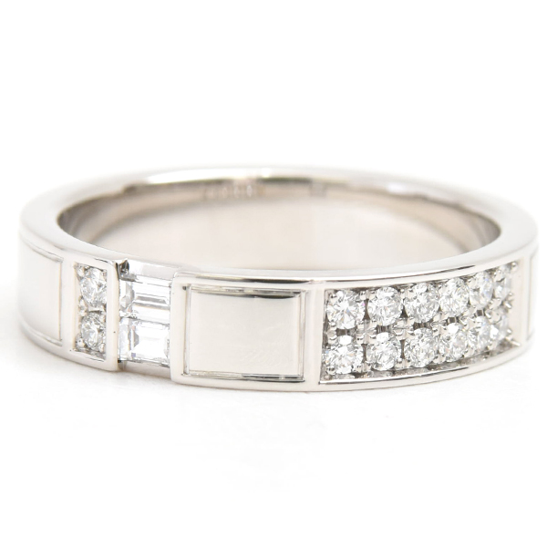 ハリーウィンストン 指輪 メンズ トラフィックアクセント ラージ リング 22号 保証書 プラチナ HARRY WINSTON PT950 中古