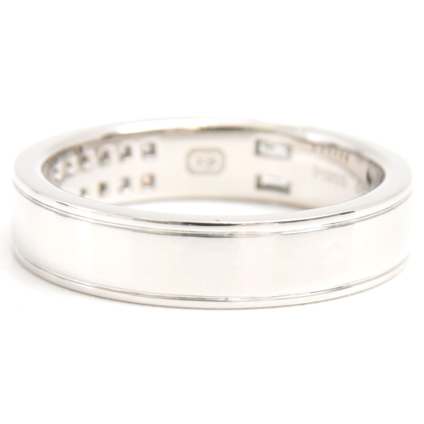 ハリーウィンストン 指輪 メンズ トラフィックアクセント ラージ リング 22号 保証書 プラチナ HARRY WINSTON PT950 中古