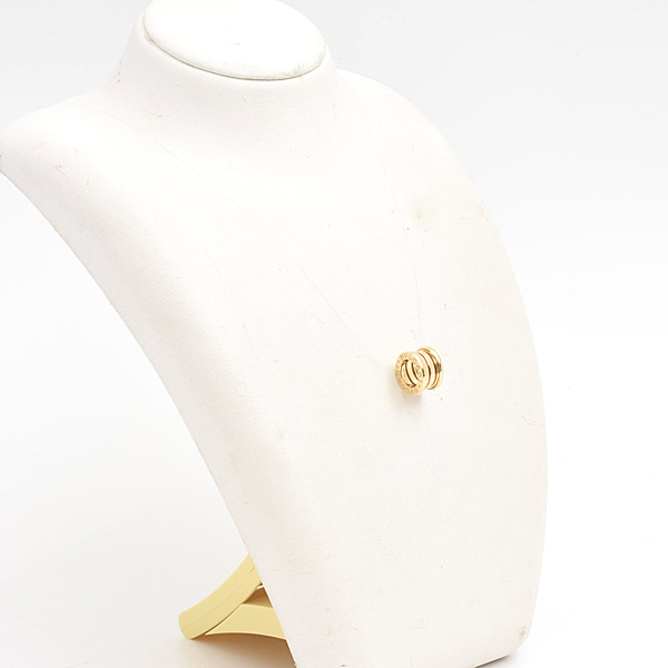 ブルガリ ペンダント レディース メンズ ビーゼロワン B-ZERO1 ペンダントトップ イエローゴールド 750YG BVLGARI 中古