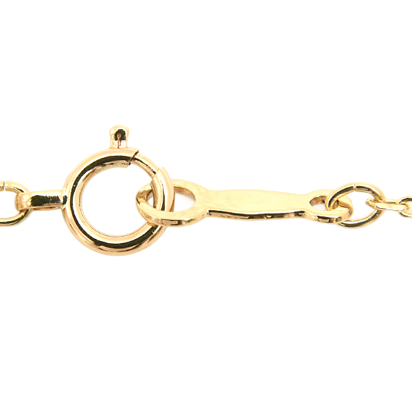 ミキモト ネックレス レディース ひし型チャーム アコヤ ベビーパールネックレス 4.7mm珠 イエローゴールド MIKIMOTO K18 中古