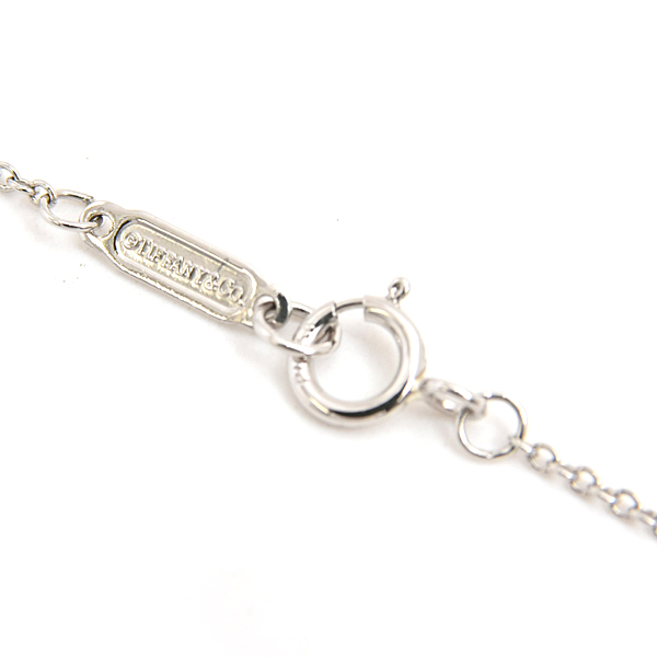 ティファニー ネックレス レディース フルールドリス キー ダイヤ ネックレス プラチナ TIFFANY PT950 中古