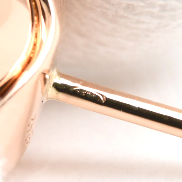 クリスチャンディオール ピアス レディース ローズディオール クチュール ダイヤ ピアス ピンクゴールド Christian Dior 750PG 中古