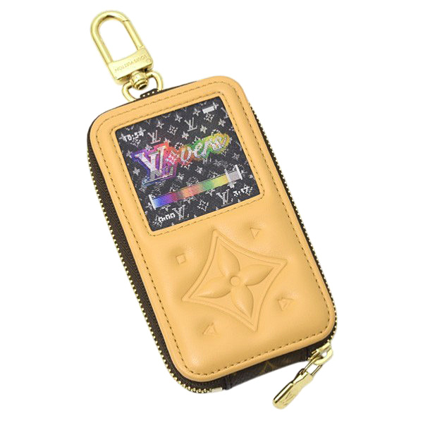 ルイヴィトン キーホルダー レディース モノグラム LVミュージック バッグチャーム Louis Vuitton M02487 中古