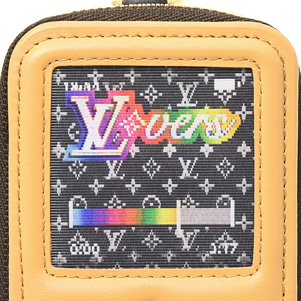 ルイヴィトン キーホルダー レディース モノグラム LVミュージック バッグチャーム Louis Vuitton M02487 中古
