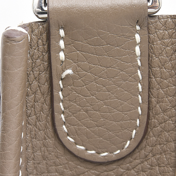 エルメス バッグ レディース メンズ エブリン3 GM D刻 ショルダーバッグ トリヨンクレマンス エトゥープ HERMES 中古