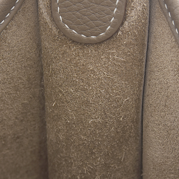 エルメス バッグ レディース メンズ エブリン3 GM D刻 ショルダーバッグ トリヨンクレマンス エトゥープ HERMES 中古