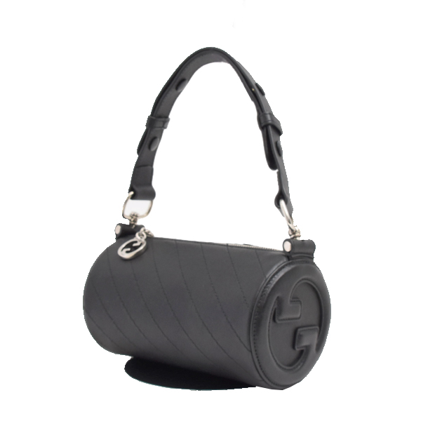 グッチ バッグ ブロンディ ワンショルダーバッグ ハンドバッグ レザー ブラック 760170 GUCCI 中古