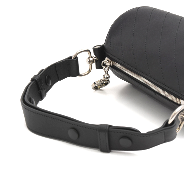 グッチ バッグ ブロンディ ワンショルダーバッグ ハンドバッグ レザー ブラック 760170 GUCCI 中古